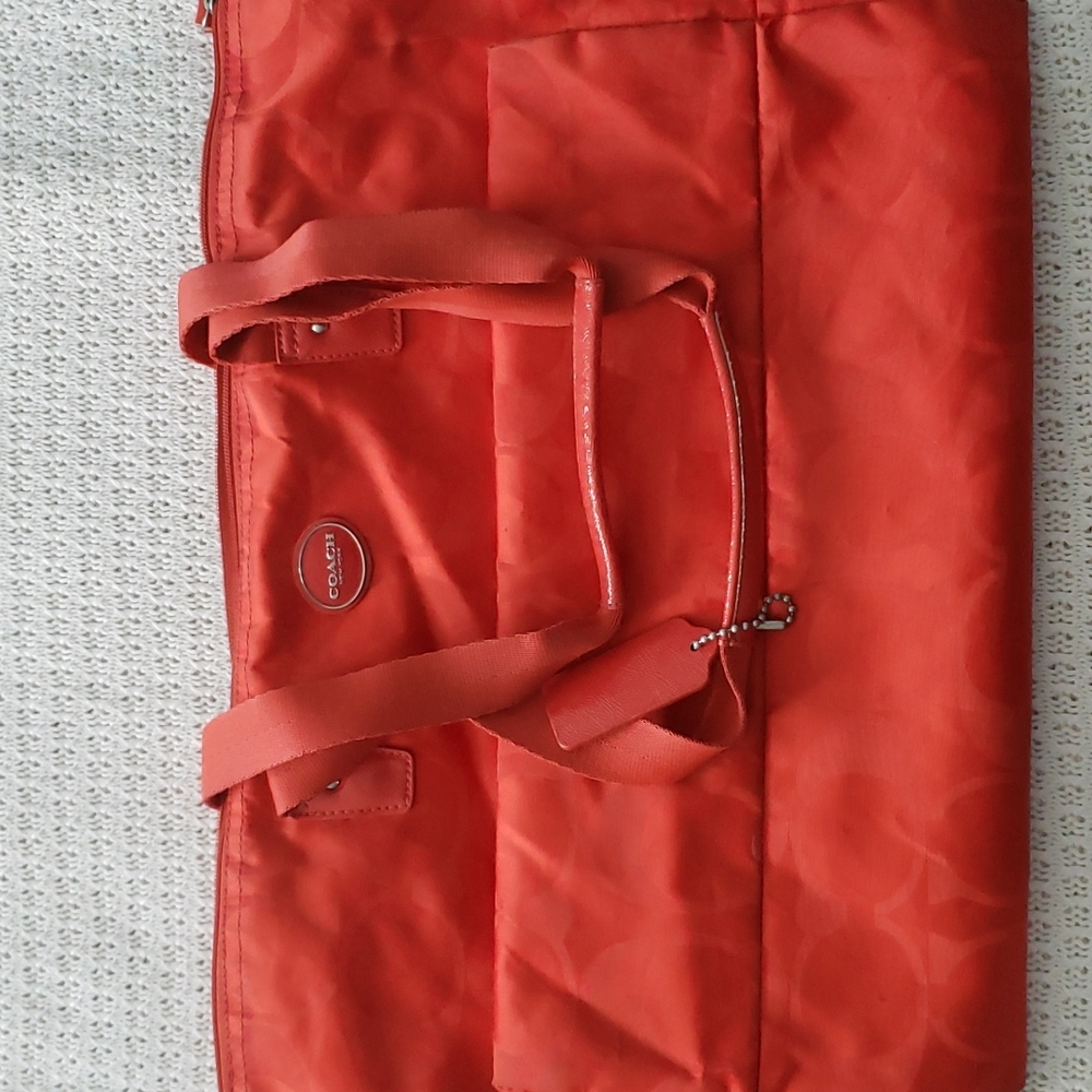 Coach bag orange